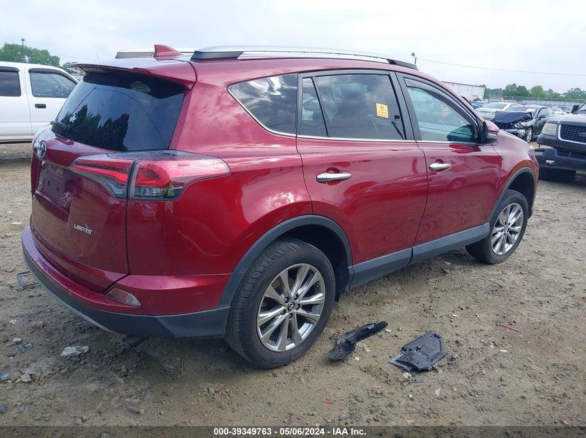 2018 TOYOTA RAV4 LIMITED - 2T3YFREV4JW500105