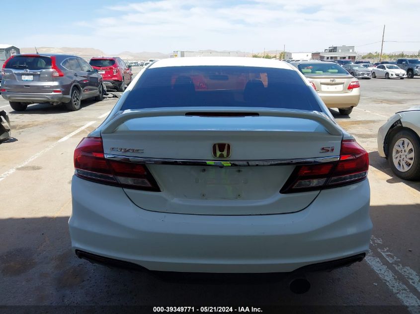 2015 Honda Civic Si VIN: 2HGFB6E58FH709082 Lot: 39349771