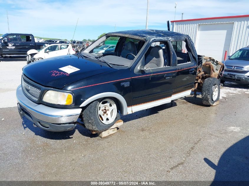 2001 Ford F-150 King Ranch Edition/Lariat/Xlt VIN: 1FTRW08L81KE11897 Lot: 39349772