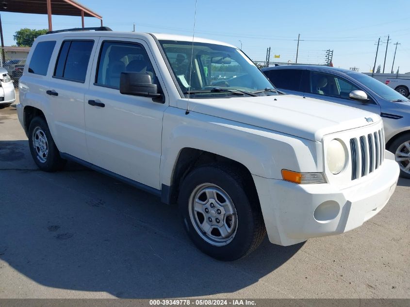 2008 Jeep Patriot Sport VIN: 1J8FT28088D756545 Lot: 39349778