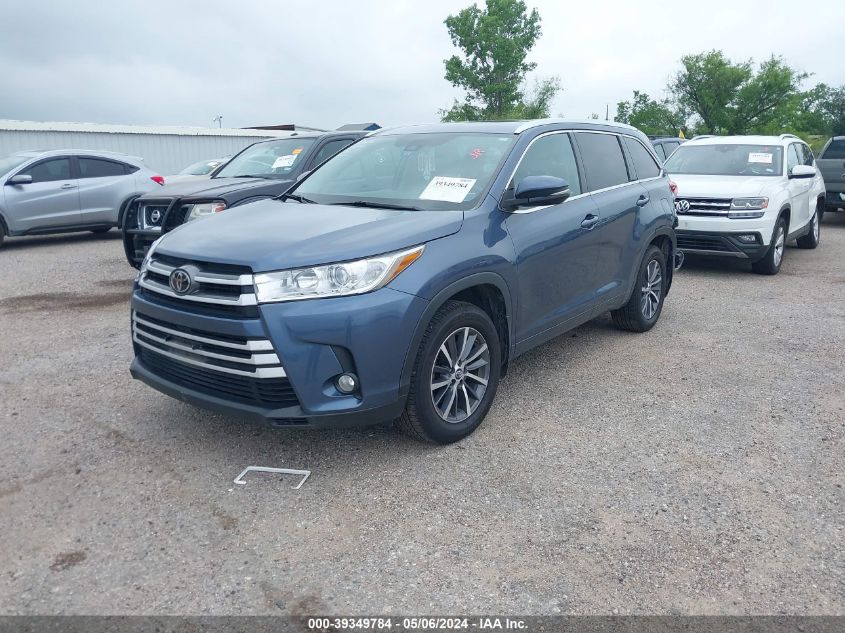 2018 TOYOTA HIGHLANDER XLE - 5TDJZRFH2JS809655