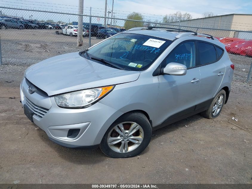 2012 Hyundai Tucson Gls VIN: KM8JUCAC4CU456210 Lot: 39349797