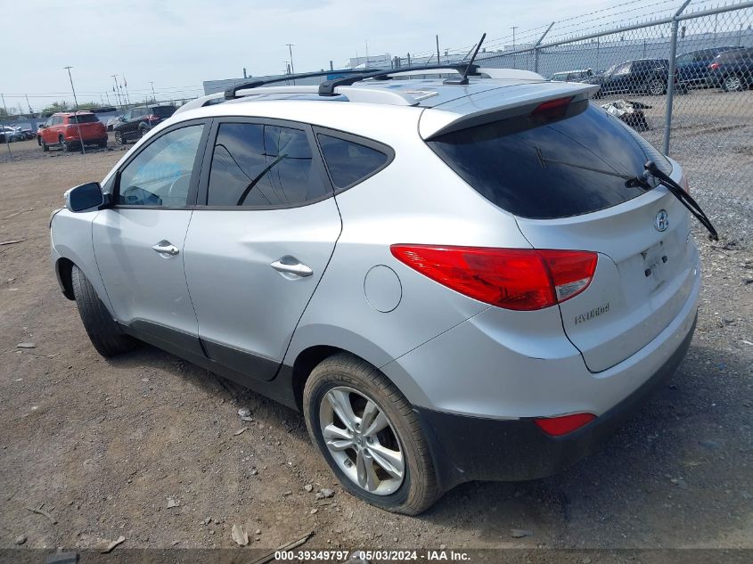 2012 Hyundai Tucson Gls VIN: KM8JUCAC4CU456210 Lot: 39349797