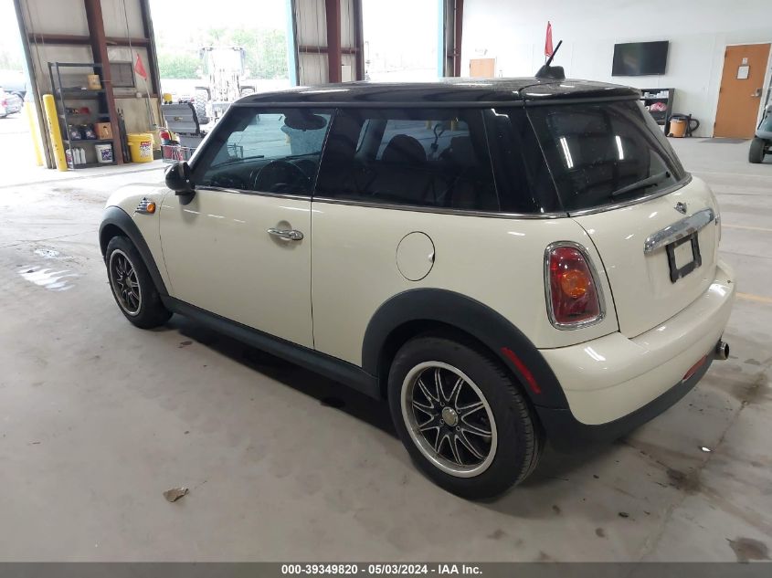 WMWMF33567TT50960 | 2007 MINI COOPER