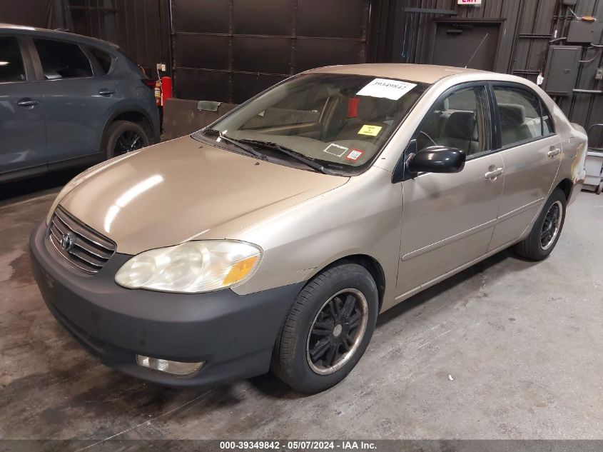 2004 Toyota Corolla Le VIN: 2T1BR32E44C317901 Lot: 39349842