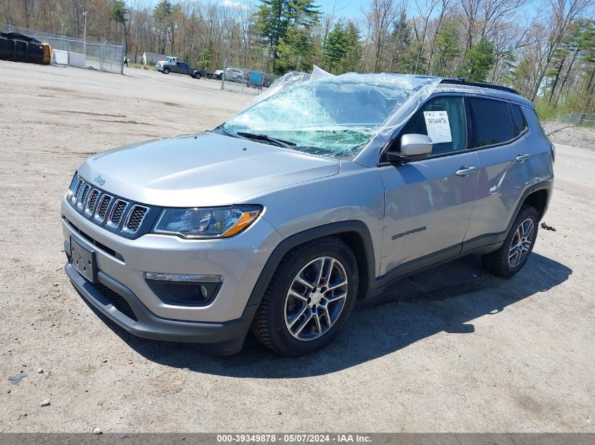 2017 Jeep New Compass Latitude 4X4 VIN: 3C4NJDBB3HT646253 Lot: 39349878