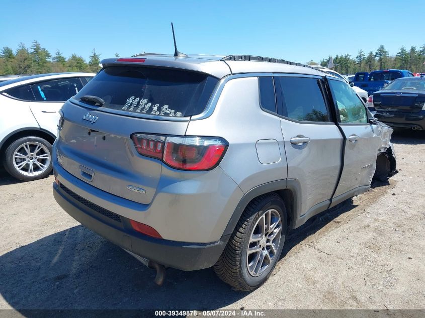 2017 Jeep New Compass Latitude 4X4 VIN: 3C4NJDBB3HT646253 Lot: 39349878