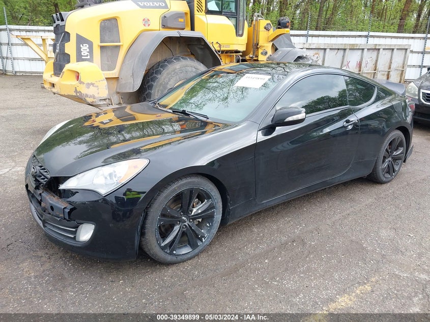 2010 Hyundai Genesis 3.8 Grand Touring VIN: KMHHU6KH4AU035658 Lot: 39349899