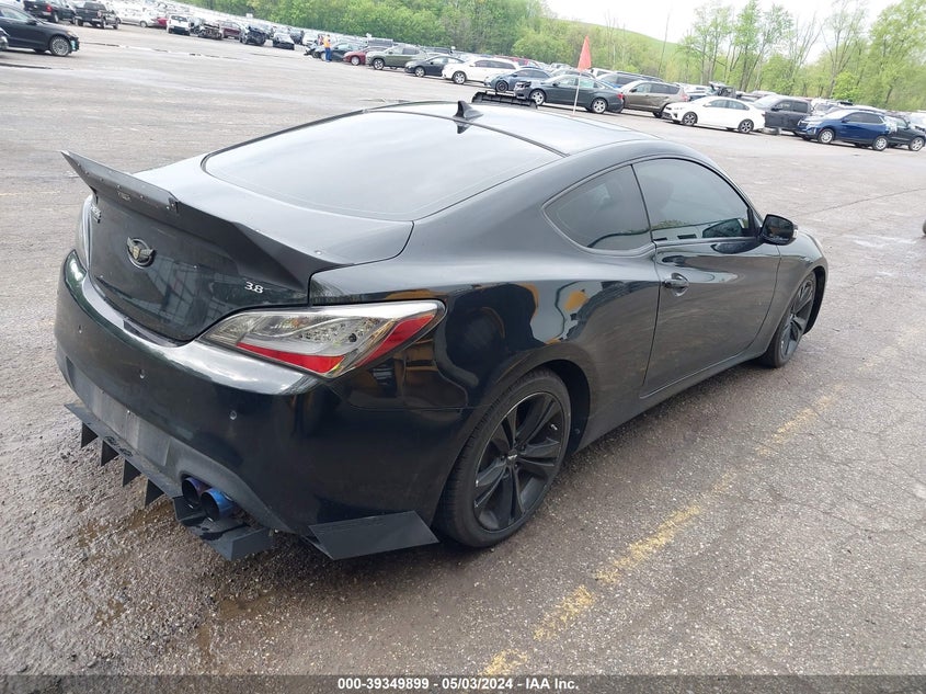 2010 Hyundai Genesis 3.8 Grand Touring VIN: KMHHU6KH4AU035658 Lot: 39349899