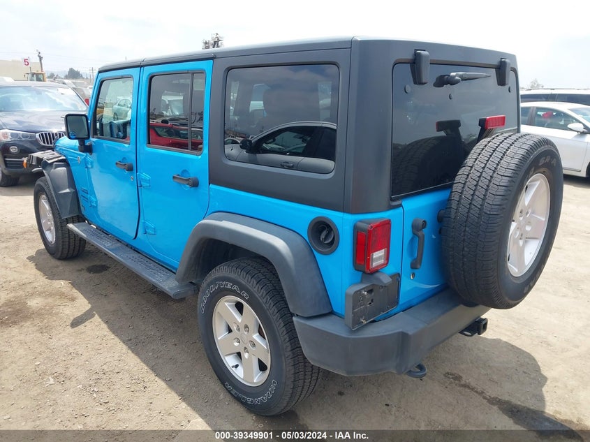 VIN 1C4BJWDG7JL810662 2018 JEEP WRANGLER JK UNLIMITED SPORT S 4X4