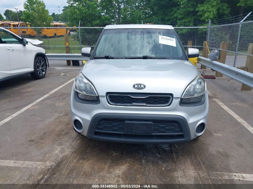 2012 Kia Soul + VIN: KNDJT2A62C7374843 Lot: 39349902