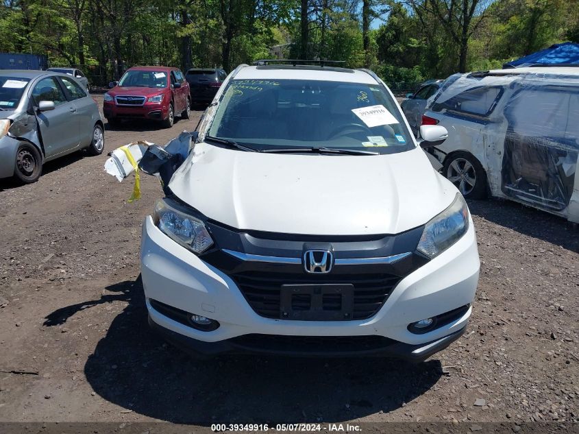 2018 Honda Hr-V Ex-L VIN: 3CZRU6H77JM700283 Lot: 39349916