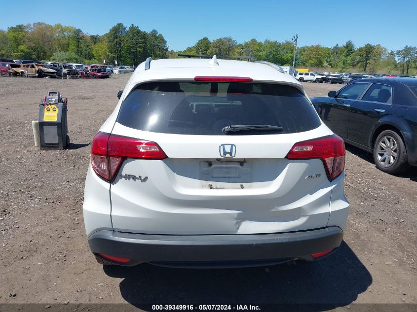 2018 Honda Hr-V Ex-L VIN: 3CZRU6H77JM700283 Lot: 39349916