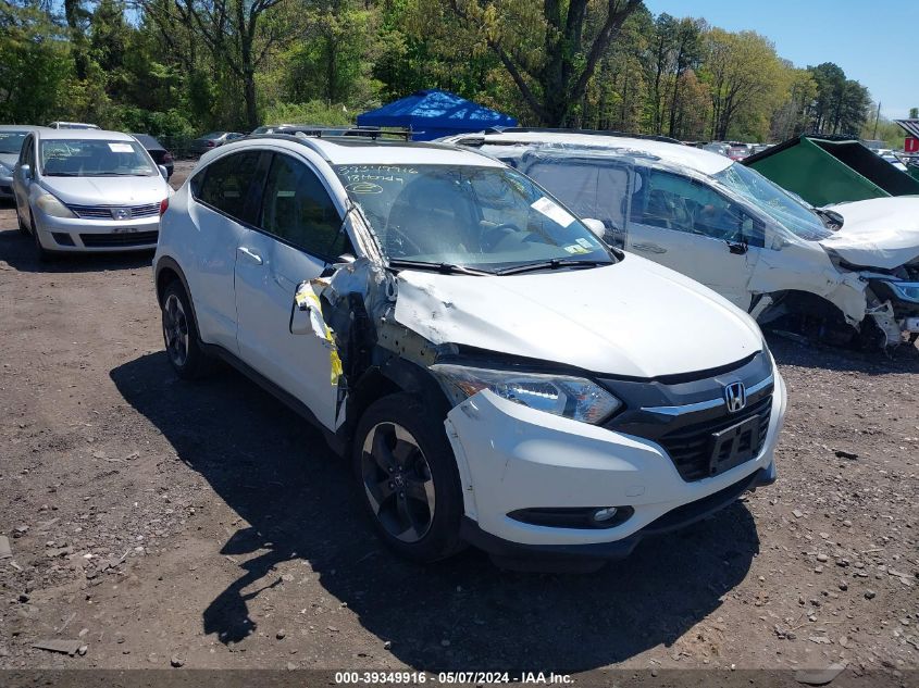 2018 Honda Hr-V Ex-L VIN: 3CZRU6H77JM700283 Lot: 39349916