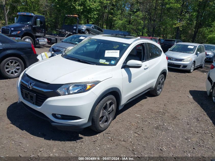 2018 Honda Hr-V Ex-L VIN: 3CZRU6H77JM700283 Lot: 39349916