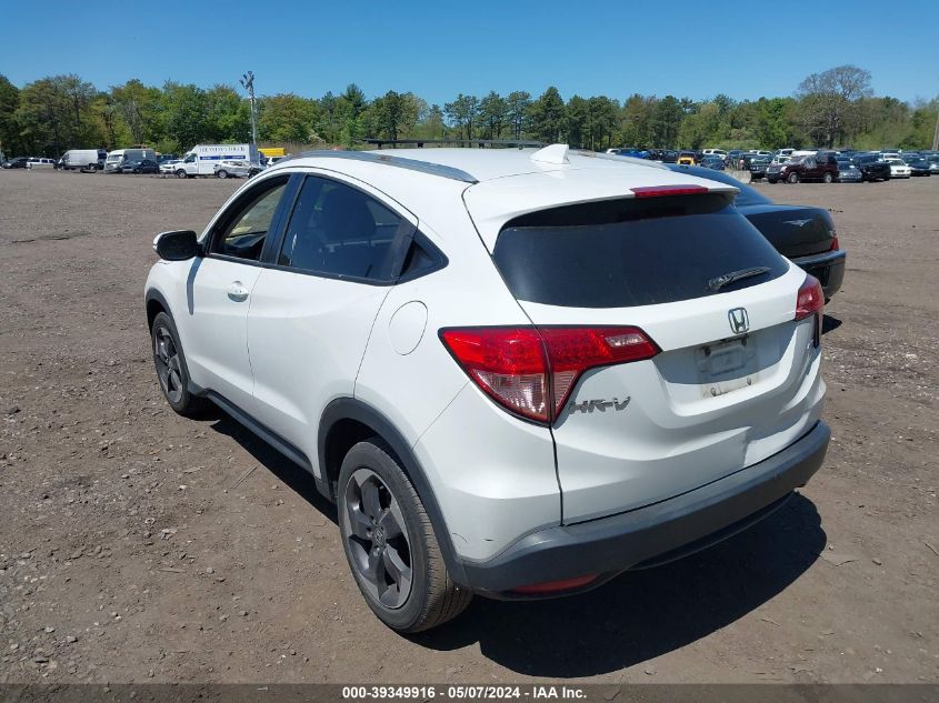 2018 Honda Hr-V Ex-L VIN: 3CZRU6H77JM700283 Lot: 39349916