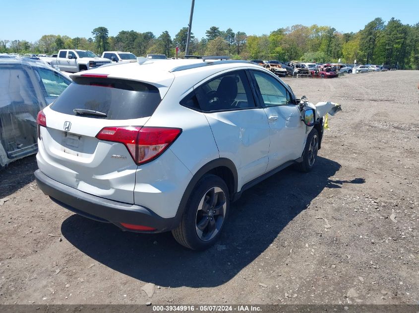 2018 Honda Hr-V Ex-L VIN: 3CZRU6H77JM700283 Lot: 39349916