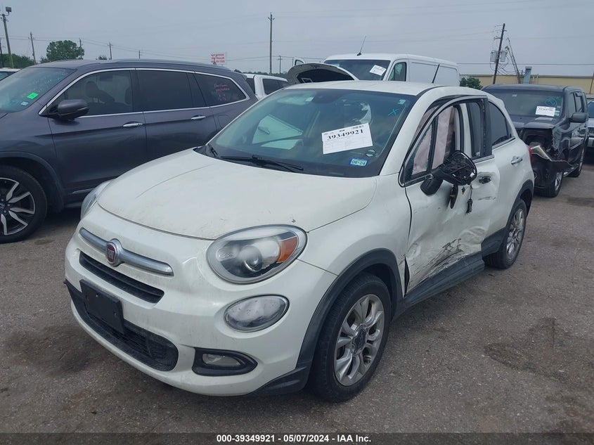 2016 Fiat 500X Lounge VIN: ZFBCFXDT2GP396073 Lot: 39349921