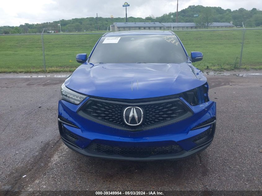 2019 Acura Rdx A-Spec Package VIN: 5J8TC2H66KL024069 Lot: 39349954