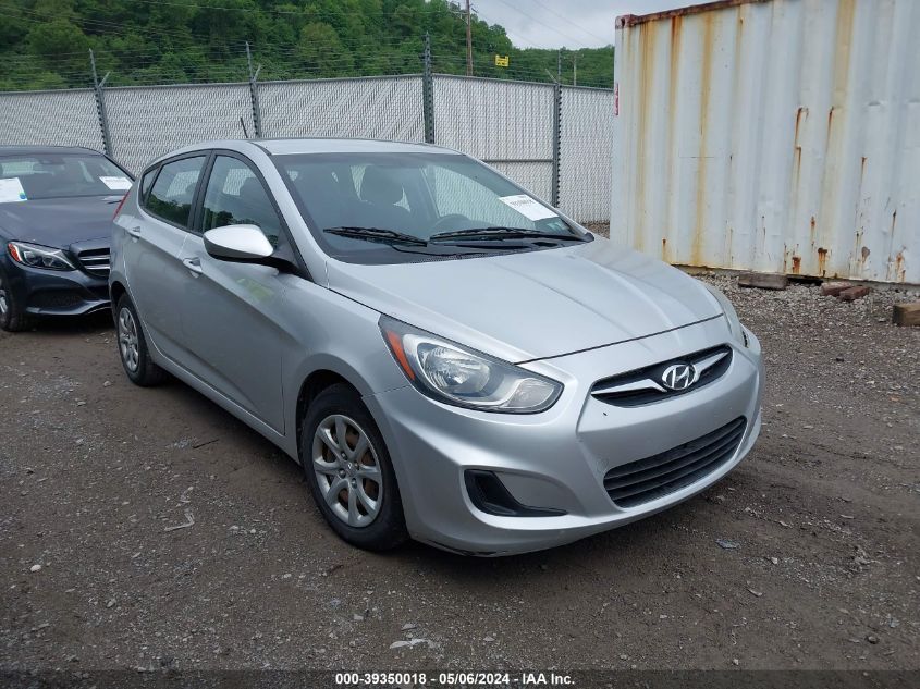 2012 Hyundai Accent Gs VIN: KMHCT5AE3CU033546 Lot: 39350018