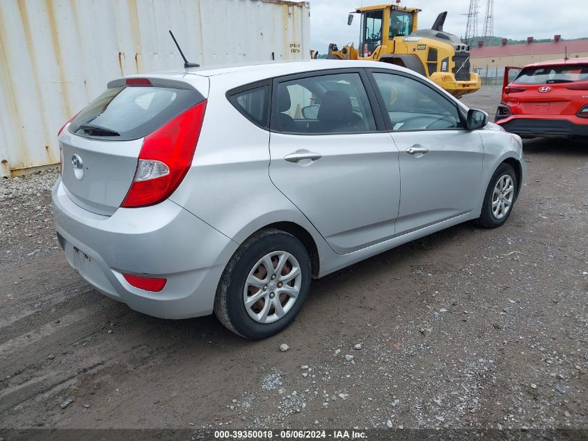 2012 Hyundai Accent Gs VIN: KMHCT5AE3CU033546 Lot: 39350018