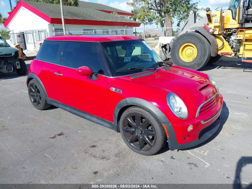 WMWRE335X6TJ40644 | 2006 MINI COOPER S