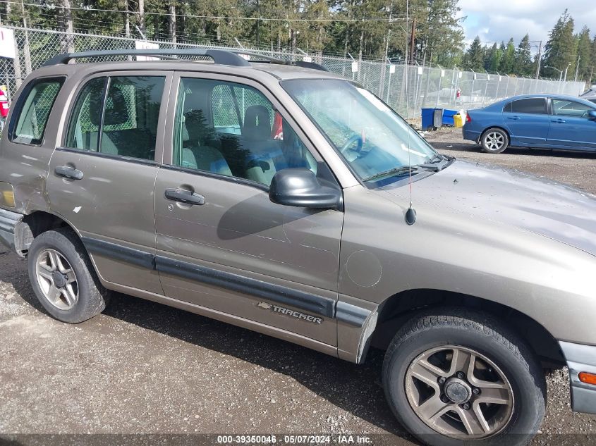 2003 Chevrolet Tracker Hard Top Base VIN: 2CNBJ13C736945827 Lot: 39350046