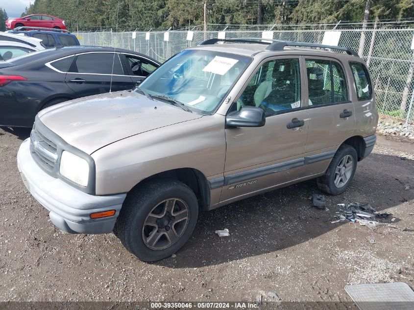 2003 Chevrolet Tracker Hard Top Base VIN: 2CNBJ13C736945827 Lot: 39350046