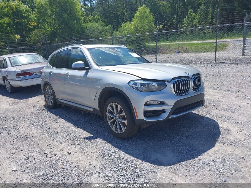 2019 BMW X3 SDRIVE30I - 5UXTR7C59KLF29565