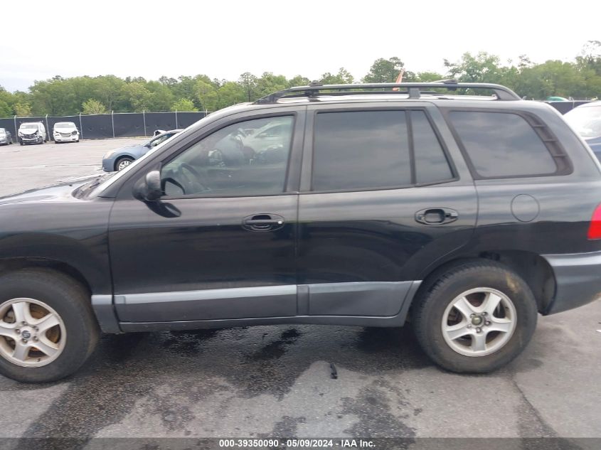 2004 Hyundai Santa Fe Gls VIN: KM8SC13D24U617205 Lot: 39350090