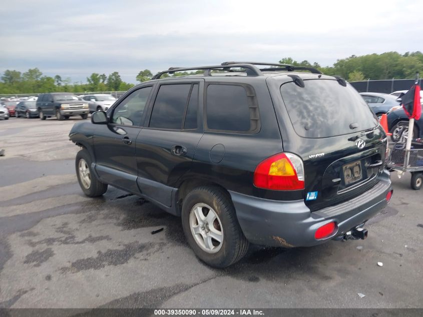 2004 Hyundai Santa Fe Gls VIN: KM8SC13D24U617205 Lot: 39350090