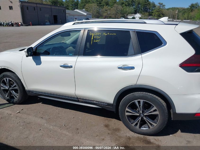 2018 Nissan Rogue Sl VIN: JN8AT2MVXJW304212 Lot: 39350096