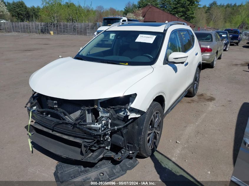 2018 Nissan Rogue Sl VIN: JN8AT2MVXJW304212 Lot: 39350096