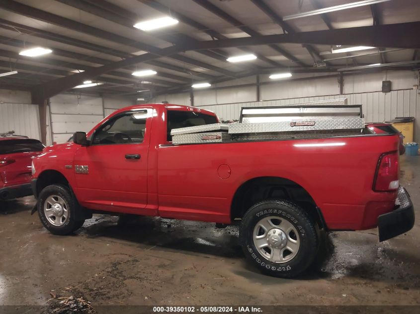 2017 Ram 2500 Tradesman Regular Cab 4X4 8' Box VIN: 3C6MR5AJ0HG589027 Lot: 39350102