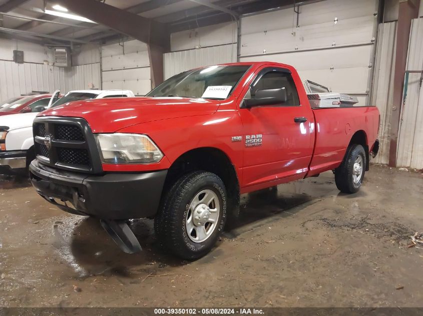 2017 Ram 2500 Tradesman Regular Cab 4X4 8' Box VIN: 3C6MR5AJ0HG589027 Lot: 39350102