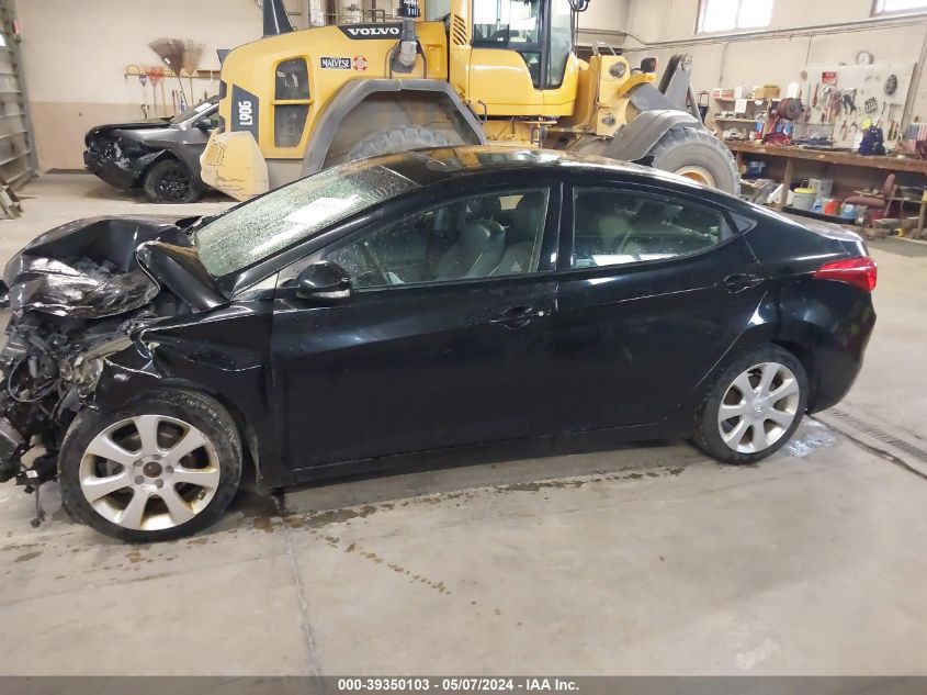 2013 Hyundai Elantra Limited VIN: KMHDH4AE5DU916226 Lot: 39350103