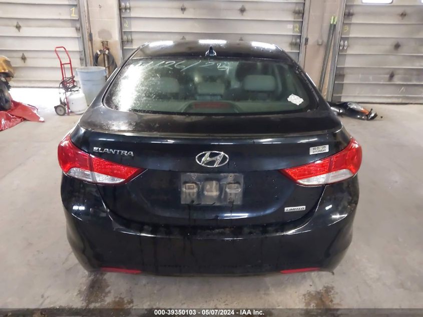 2013 Hyundai Elantra Limited VIN: KMHDH4AE5DU916226 Lot: 39350103