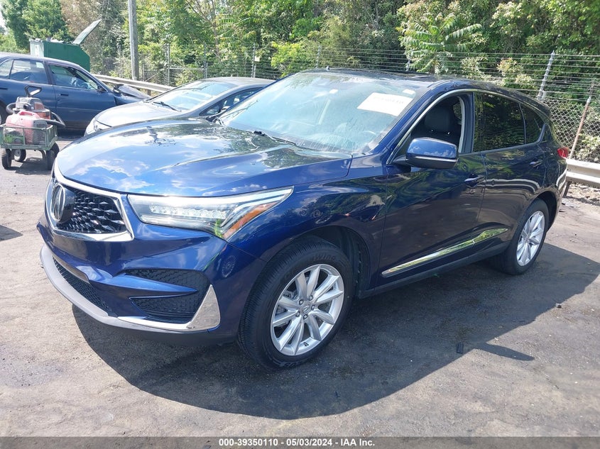 VIN 5J8TC2H32KL044132 2019 ACURA RDX STANDARD