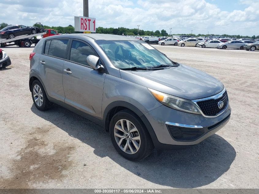 2016 Kia Sportage Lx VIN: KNDPB3AC3G7824403 Lot: 39350117