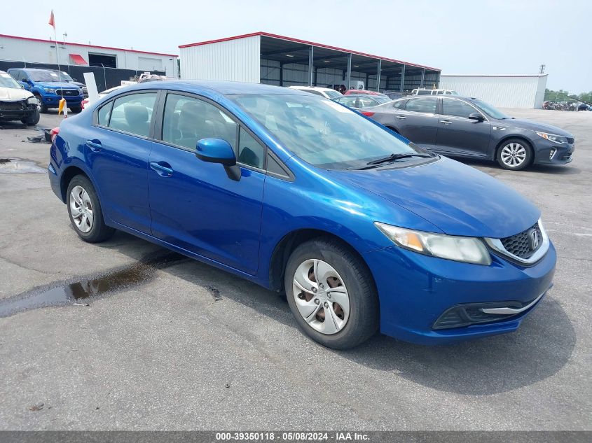 2013 Honda Civic Lx VIN: 19XFB2F52DE203214 Lot: 39350118