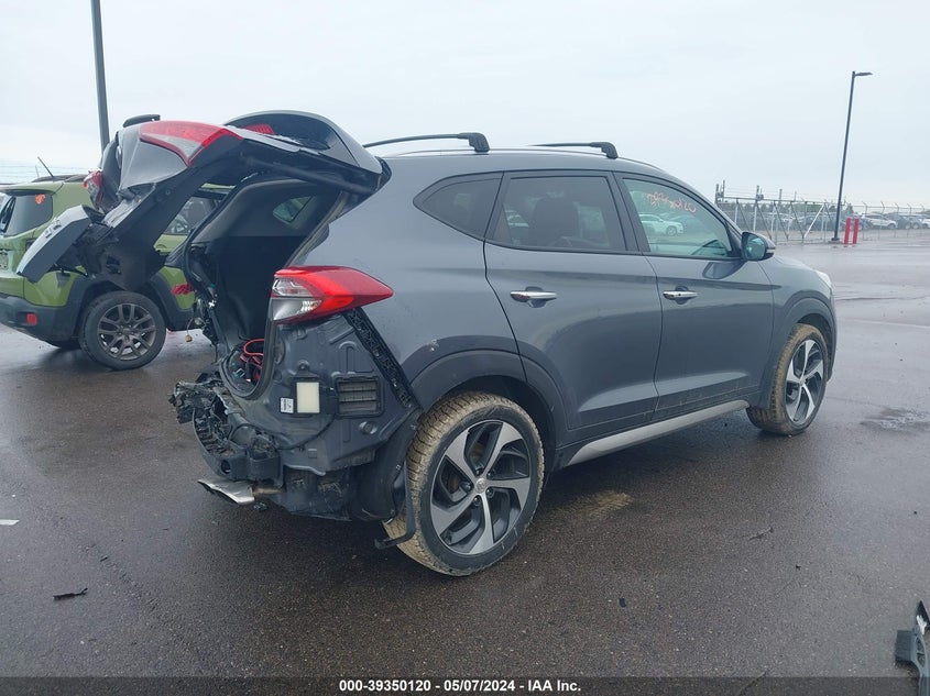 2017 HYUNDAI TUCSON LIMITED/SPORT AND ECO/SE - KM8J3CA28HU309602