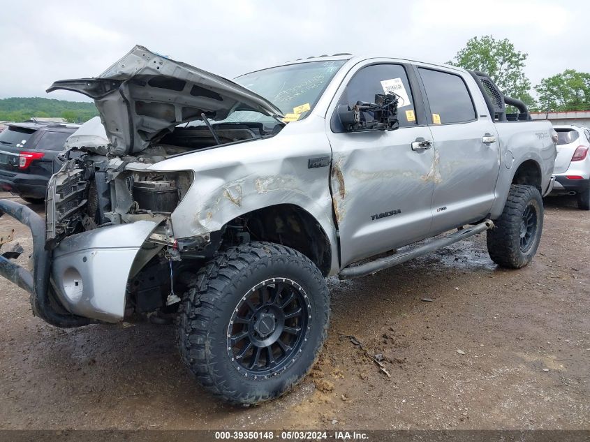 2008 Toyota Tundra Limited 5.7L V8 VIN: 5TBDV58108S499879 Lot: 39350148