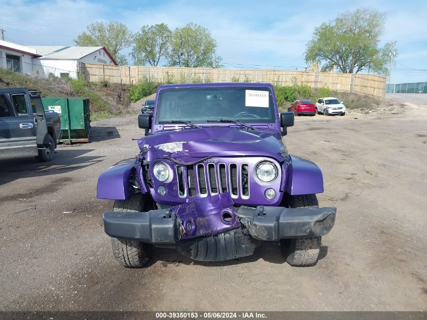 2018 Jeep Wrangler Jk Unlimited Sahara 4X4 VIN: 1C4HJWEG3JL807718 Lot: 39350153