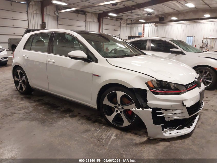 2015 VOLKSWAGEN GOLF GTI 2.0T AUTOBAHN 4-DOOR - 3VW5T7AU1FM096392