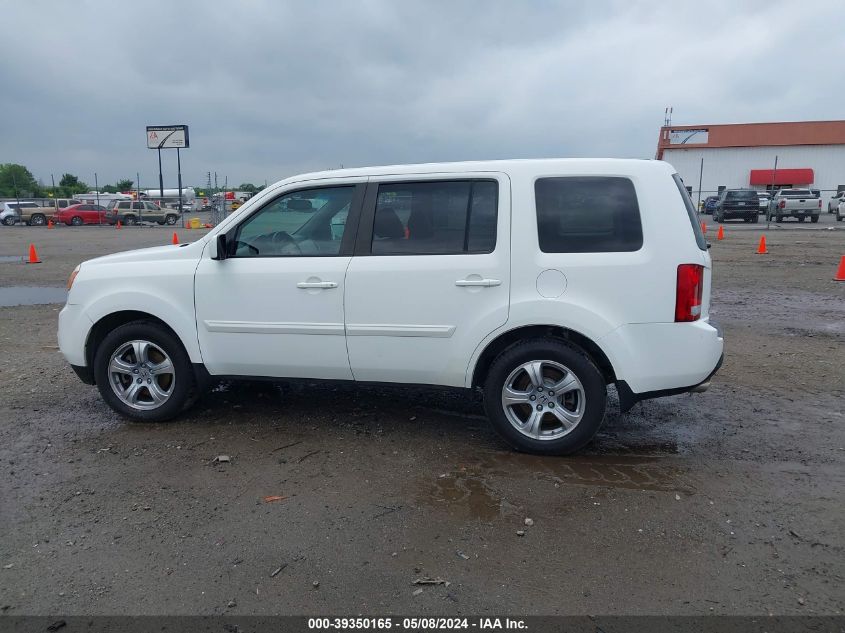 2015 Honda Pilot Ex-L VIN: 5FNYF3H50FB003428 Lot: 39350165