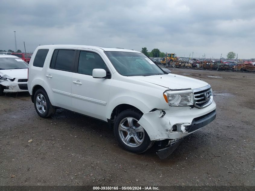 2015 Honda Pilot Ex-L VIN: 5FNYF3H50FB003428 Lot: 39350165