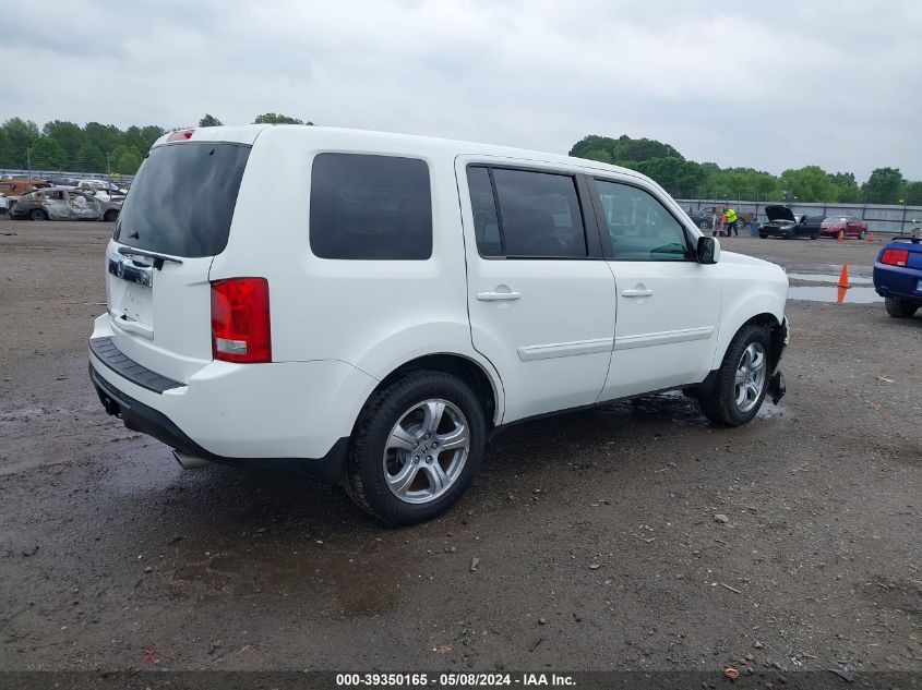 2015 Honda Pilot Ex-L VIN: 5FNYF3H50FB003428 Lot: 39350165