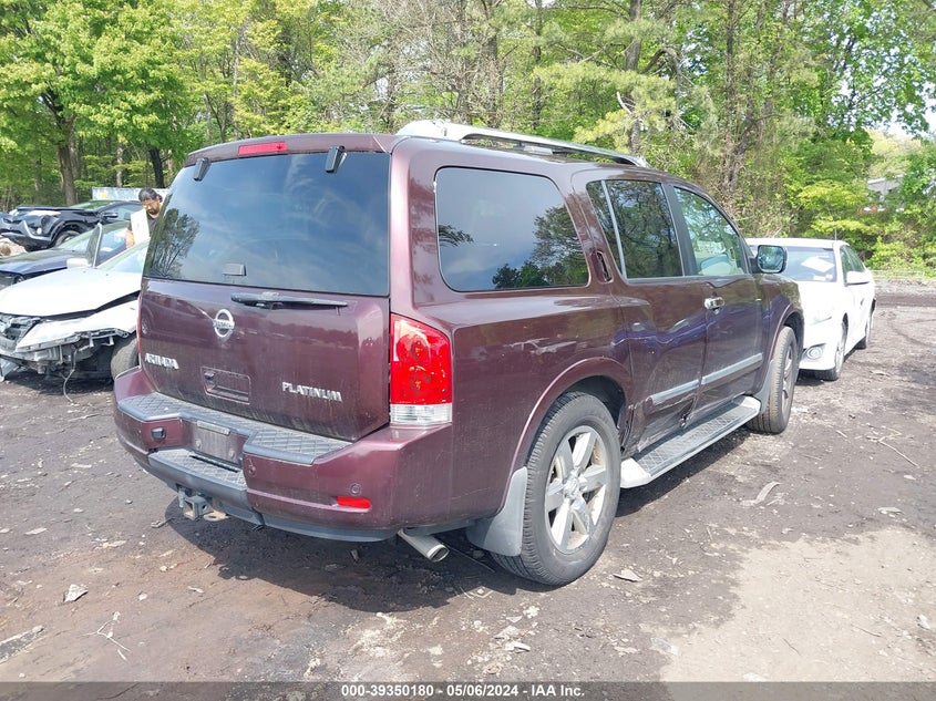 2013 Nissan Armada Platinum VIN: 5N1AA0NC7DN614973 Lot: 39350180