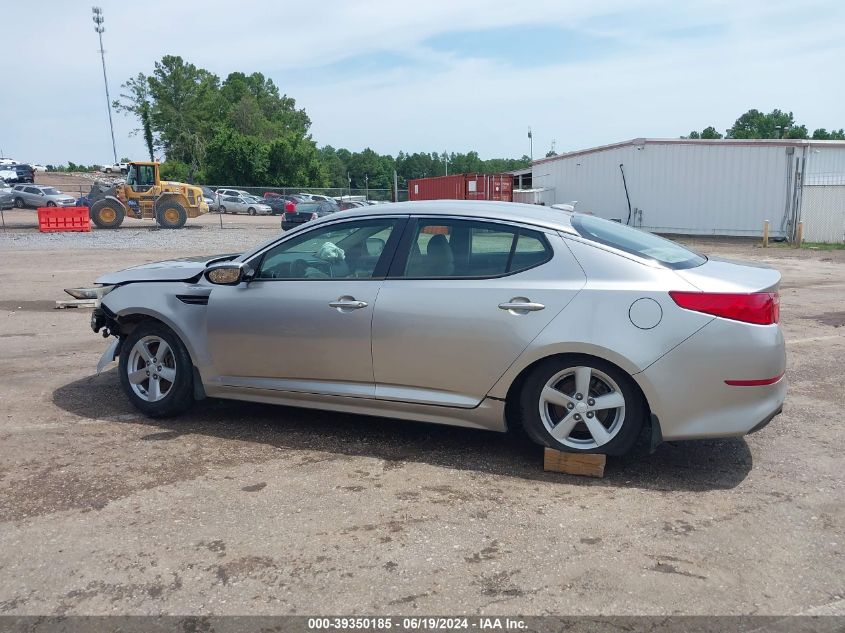 2014 Kia Optima Lx VIN: 5XXGM4A79EG300809 Lot: 39350185