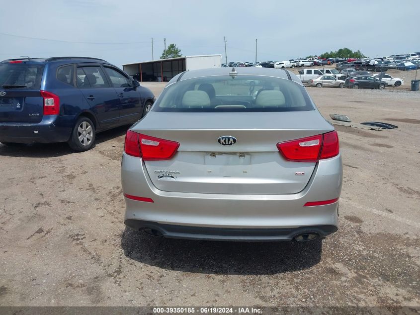 2014 Kia Optima Lx VIN: 5XXGM4A79EG300809 Lot: 39350185